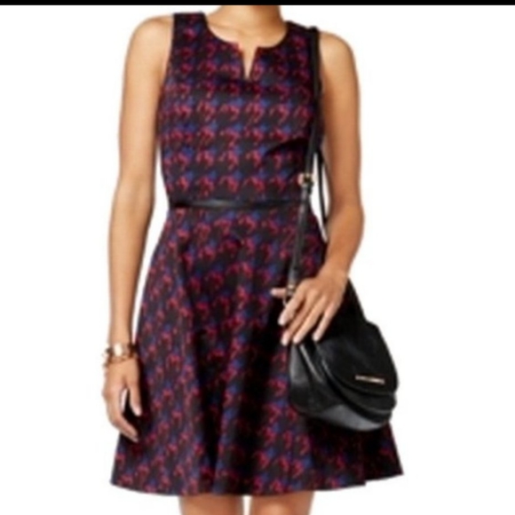 Tommy Hilfiger Houndstooth Dress - Picture 1 of 9